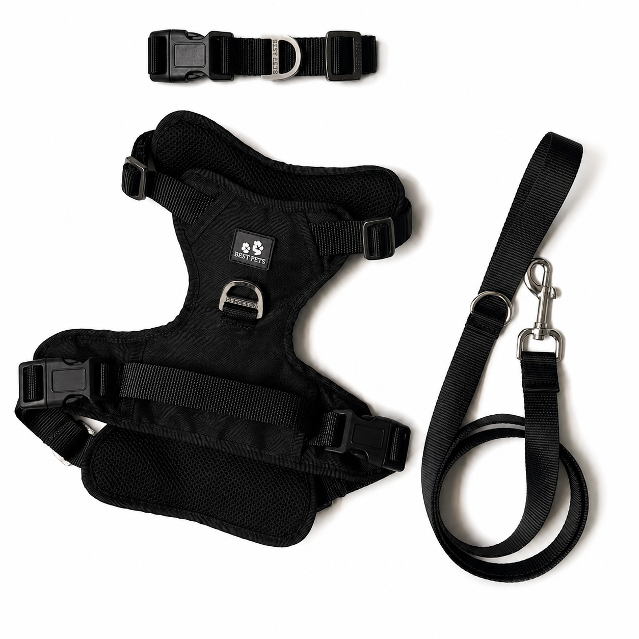 Combo Premium: Arnés Antitirones + Lazo + Collar