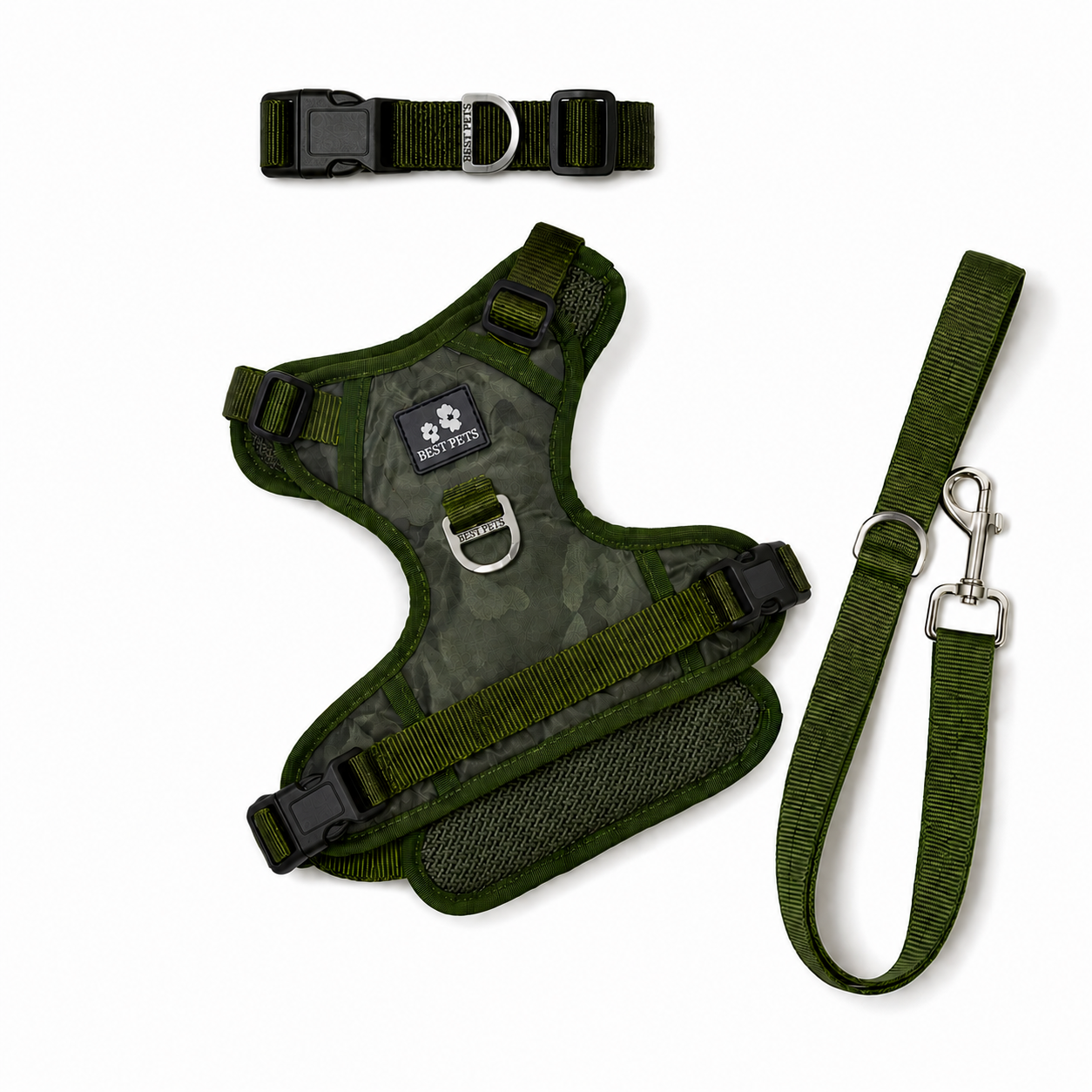 Combo Premium: Arnés Antitirones + Lazo + Collar